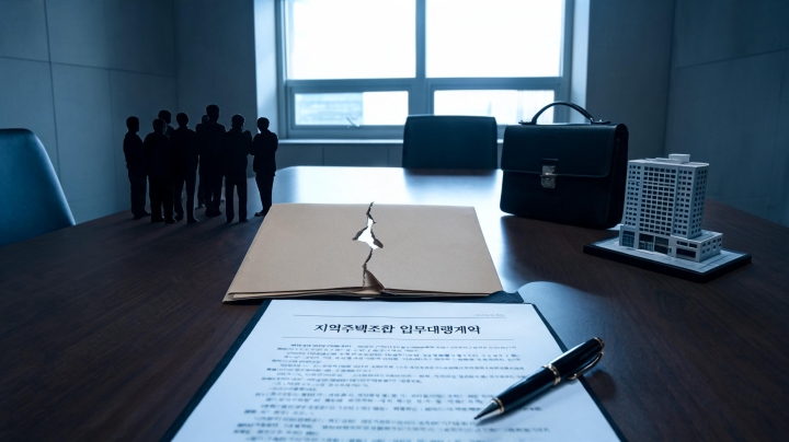 ‘지역주택조합원 업무대행계약’ 약정 해지 사유 없어도 ‘신뢰 파탄’시 해지 가능